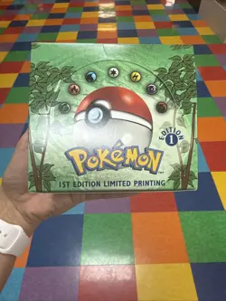 Pokemon 1st Edition Jungle Booster Box (No packs, no cards) EMPTY BOX ONLY - Image 1