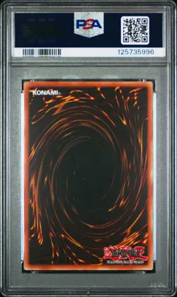 2025 YU-GI-OH! EDC1-EARLY DAYS COLL PROMO CARDS HARPIE'S FEATHER DUSTER PSA 9 - Image 2