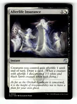 Afterlife Insurance Ravnica: Clue Edition 23 Near Mint - Image 1