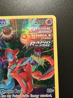 Pokemon TCG Deoxys Holo Card GG12/GG70 Crown Zenith Galarian Gallery Ultra Rare - Image 4