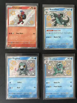 36 Baby Shinnies + Radiant Pokemon Card Lot - All NM, 24 Paldean Fates - Image 5
