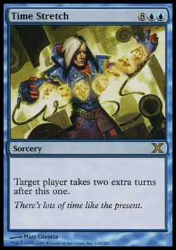 Time Stretch - Medium Play MTG 10th Edition - Image 1