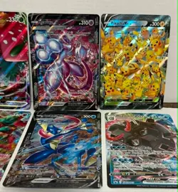 Pokemon TCG Jumbo Oversized Card Lot of 6 - Pikachu, Snorlax, Mewtwo, Blastoise! - Image 3
