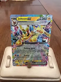 Pokemon Card Jolteon ex 030/131 Double Rare Holofoil - Image 1