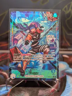 One Piece Card Game - Buggy - OP16-041 - Alt Art Leader - English NM/M - Image 1