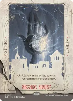 MTG English Arcane Signet (1641) NM Normal Secret Lair - Image 1