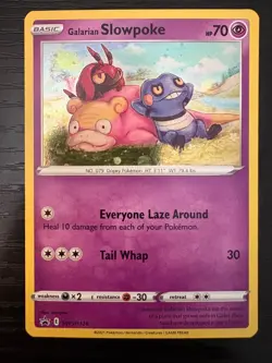 Galarian Slowpoke Swsh126 Swsh: Sword & Shield Promo Cards Holo MINT - Image 1
