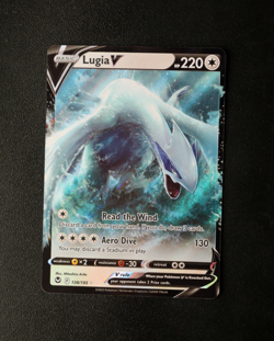 Pokemon Card TCG - Lugia V 138/195 - Silver Tempest - Rare Holo V - NM ⭐ - Image 1