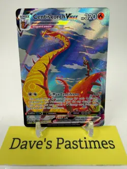 Pokemon TCG Card Centiskorch VMAX TG15/TG30 Lost Origin Trainer Gallery - NM P2 - Image 1