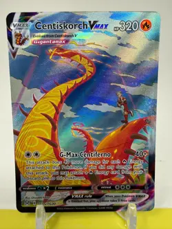 Pokemon TCG Card Centiskorch VMAX TG15/TG30 Lost Origin Trainer Gallery - NM P2 - Image 2