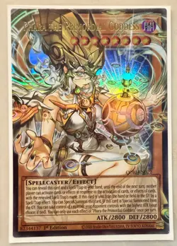 YuGiOh! Phara the Primordial Goddess (Extended Art) CORI-EN022 1st Edition NM - Image 1