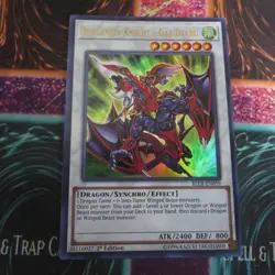 Yu-Gi-Oh! Dragunity Knight - Gae Dearg BLLR-EN059 1st Edition Ultra Rare NM - Image 1
