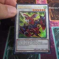 Yu-Gi-Oh! Dragunity Knight - Gae Dearg BLLR-EN059 1st Edition Ultra Rare NM - Image 2