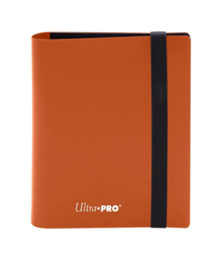 ULTRA PRO ECLIPSE ORANGE PRO BINDER FOLDER ALBUM 2 POCKET Yugioh MTG Pokemon - Image 2