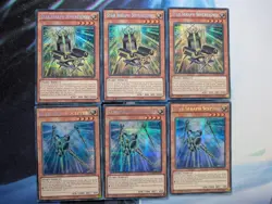 YuGiOh! Star Seraph Sovereignty WSUP-EN020 x3 Star Seraph Scepter WSUP-EN018 x3 - Image 1