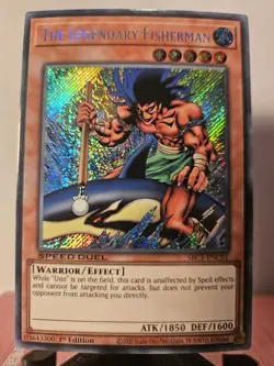 The Legendary Fisherman - SBC1-ENC01 - Secret Rare - NM 1st Ed - Yugioh - Image 1