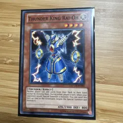 Thunder King Rai-Oh LCGX-EN203 Common Unlimited Near Mint Yugioh - Image 1
