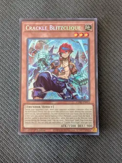 Crackle Blitzclique - CORI-EN012 - Secret Rare - NM - English - YuGiOh - Image 1
