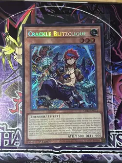 Crackle Blitzclique - CORI-EN012 - Secret Rare YuGiOh - Image 1