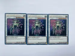 3x BLGG-EN088 - Queen of Thorns Ultra Rare 1st Ed YuGiOh - Image 1