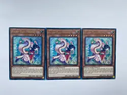3X BLGG-EN067 Fairy Tail - Snow Ultra Rare 1st Ed YuGiOh Playset - Image 1