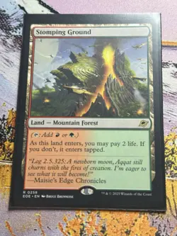 Stomping Ground EOE NM MTG Edge Of Eternities Mtg - Image 1