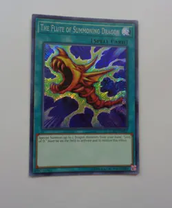 The Flute of Summoning Dragon LCKC-EN027 (Secret Rare, Unlimited, Light Play LP) - Image 1