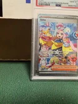 Pokemon TCG: Iono #269/193 Paldea Evolved Special Illustration Rare PSA 10. - Image 5