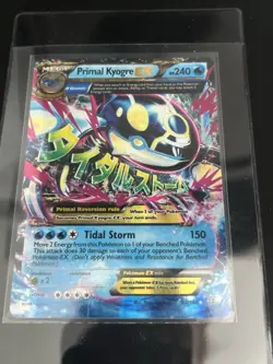 Pokemon TCG Primal Kyogre EX Card 55/160 XY Primal Clash Series - Image 1