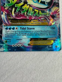 Pokemon TCG Primal Kyogre EX Card 55/160 XY Primal Clash Series - Image 2