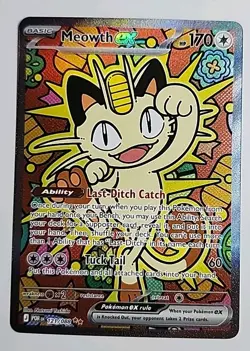Meowth Ex - 121/088 - Perfect Order - Special Illustration Rare SIR - Pokemon - Image 1