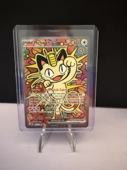 Meowth EX Pokemon Perfect Order 121/088 Special Illustration Rare SIR NM/Mint - Image 1