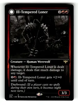 Ill-Tempered Loner Innistrad: Double Feature 429 Near Mint - Image 1