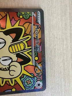 Pokemon TCG - Meowth Ex - 121/088 -Special Illustration Rare SIR - Perfect Order - Image 3