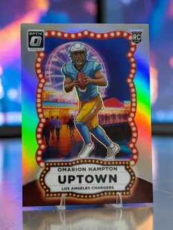 2025 Panini Donruss Optic - Uptowns Omarion Hampton #16 (RC) - Image 1