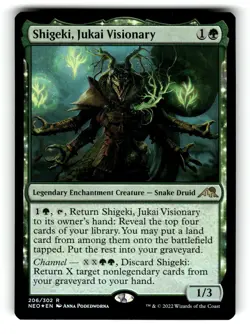 Shigeki, Jukai Visionary Kamigawa: Neon Dynasty 206 NM FOIL - Image 1