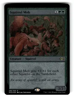 Squirrel Mob (Foil Etched) Modern Horizons 2 286 NM FOIL - Image 1