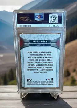 PSA 10 SHOHEI OHTANI 2018 TOPPS National Baseball Card Day ANGELS/Dodgers GEM - Image 2