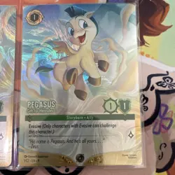 Disney Lorcana Pegasus, Gift for Hercules English Foil DLC Promo - Image 2