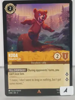 Koda - Shimmering Skies - 1/204 - Lorcana TCG - Rare - Image 2