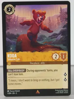 Koda - Shimmering Skies - 1/204 - Lorcana TCG - Rare - Image 3