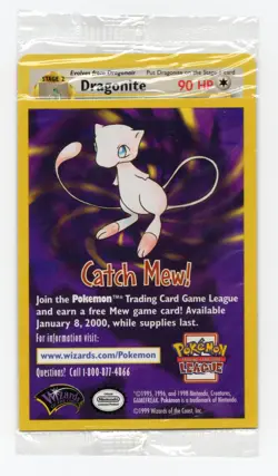 Pokemon Dragonite Sealed Movie Promo 05/53 NM WOTC Vintage - Image 1