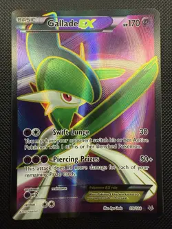 Pokemon TCG: Gallade Ex 99/108 Roaring Skies Full Art - Image 1