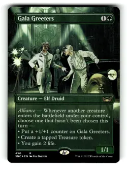 Gala Greeters (English) Unique and Miscellaneous Promos 450 NM FOIL - Image 1