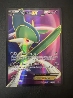 Pokemon TCG Roaring Skies Full Art Gallade EX 99/108 Nm - Image 1