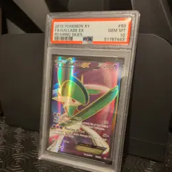Pokemon GALLADE EX 99/108 PSA 10 Gem Mint FULL ART XY Roaring Skies 2015 POP 18 - Image 3
