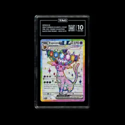 ESPEON EX 2025 POKEMON SCARLET & VIOLET BLACK STAR PROMOS #175 TAG 10 - Image 1