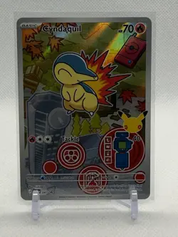 Cyndaquil #47 -ME: Mega Evolution Promo (MEP) Black Star Promo Holo Pokemon Card - Image 1