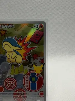 Cyndaquil #47 -ME: Mega Evolution Promo (MEP) Black Star Promo Holo Pokemon Card - Image 2