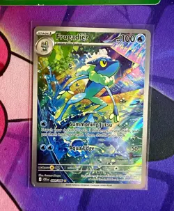Nintendo Frogadier 089/086 Crown Zenith Holo Secret Rare 100 HP Stage 1 - Image 1